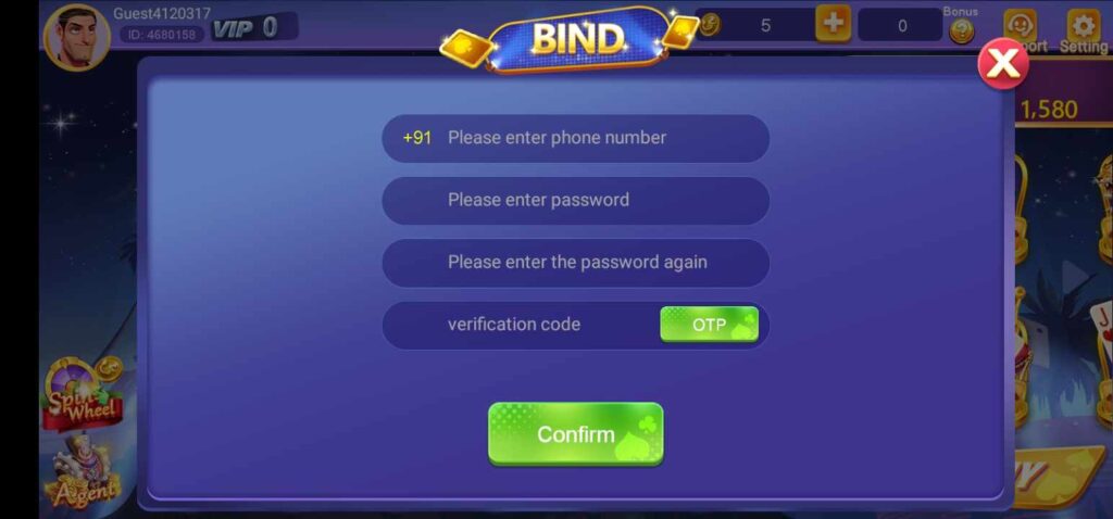 How To Register In Teen Patti Lucky Apk